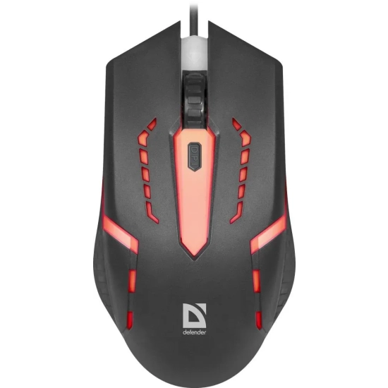 Mysz przewodowa Defender Hit MB-601 1200 DPI czarna