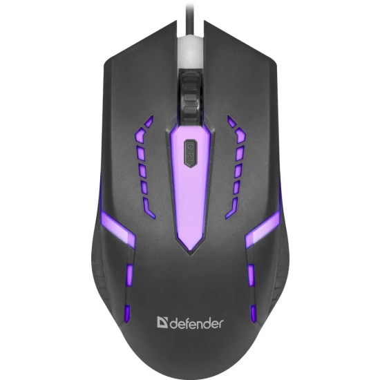Mysz przewodowa Defender Hit MB-601 1200 DPI czarna