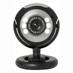 Kamera internetowa DEFENDER C-110, czarno-szara 0,3 Mpix, USB 2.0 63110