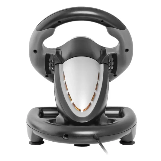 Kierownica do gier DEFENDER CHALLENGE MINI LE, USB, czerwono-czarna 64351