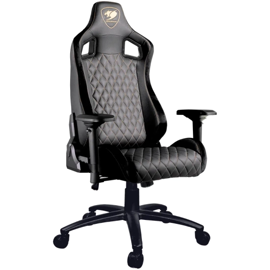 Cougar Gaming COUGAR Fotel gamingowy Armor S Royal, czarno-złoty