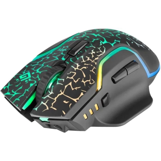 Mysz bezprzewodowa Defender Oneshot GM-067 3200 DPI czarna