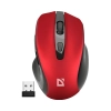 Mysz bezprzewodowa Defender PRIME MB-053 1600 DPI czerwona
