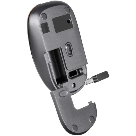 Mysz bezprzewodowa Defender WAVE MM-995 1600 DPI brązowa