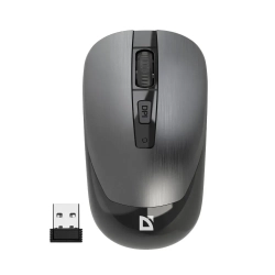 Mysz bezprzewodowa Defender WAVE MM-995 1600 DPI srebrna