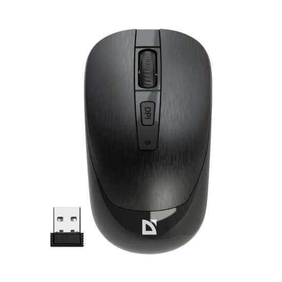 Mysz bezprzewodowa Defender WAVE MM-995 1600 DPI czarna