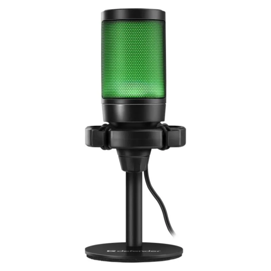 Defender Impulse GMC 600 64660 mikrofon USB RGB ze statywem