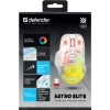 Mysz bezprzewodowa Defender ASTRO ELITE GM-056 3200 DPI przezroczysta