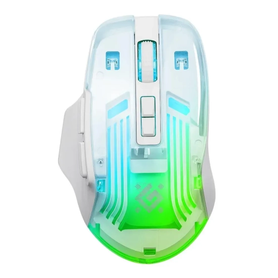 Mysz bezprzewodowa Defender ASTRO ELITE GM-056 3200 DPI przezroczysta