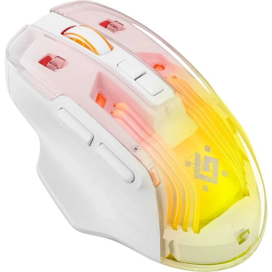 Mysz bezprzewodowa Defender ASTRO ELITE GM-056 3200 DPI przezroczysta