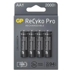 Akumulatorki GP ReCyko Pro AA 2000 mAh 4 szt. B26204