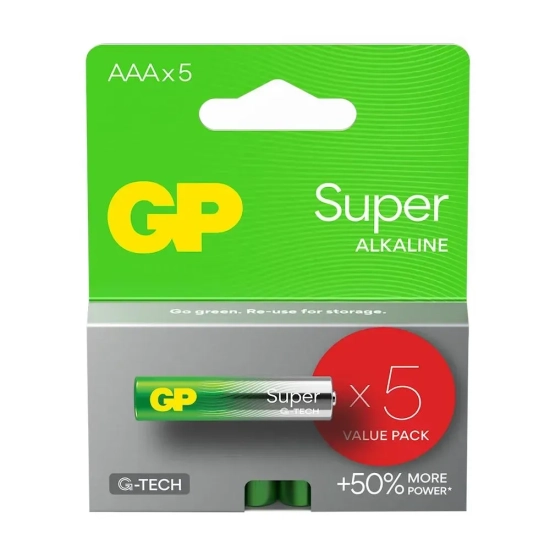 Baterie GP Ultra+ AAA alkaliczne 4 szt. B03114