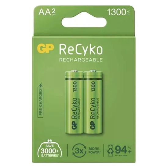 Akumulatorki GP ReCyko AA 1300 mAh B25232 2 szt.