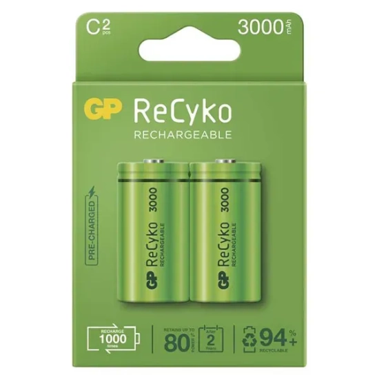 Akumulatorki GP ReCyko C 3000 mAh 2 szt. B2533