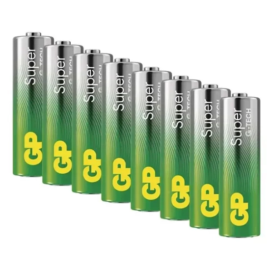 Baterie alkaliczne GP Super AA B01238 8 szt.