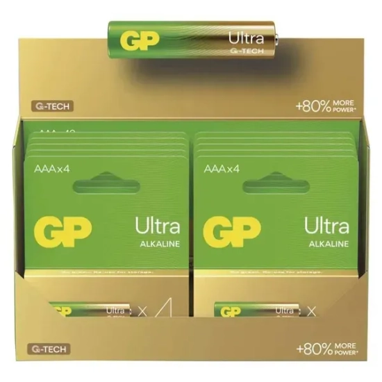 Baterie alkaliczne GP Ultra AAA B02114 4 szt.