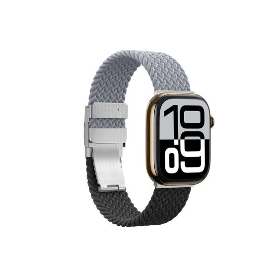 AmazingThing Zestaw 2 pasków do Apple Watch 45/46/49 mm Blend Band - szaro