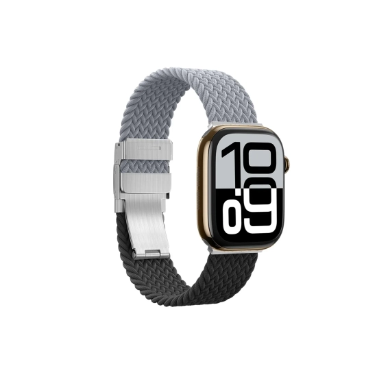 Zestaw 2 pasków do Apple Watch 45/46/49 mm Blend Band - szaro czarny /