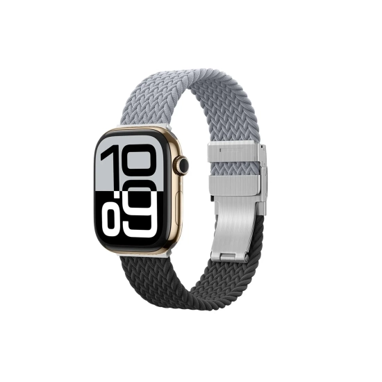 Zestaw 2 pasków do Apple Watch 45/46/49 mm Blend Band - szaro czarny /
