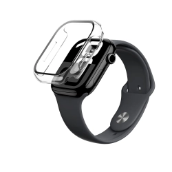 Etui ze szkłem hartowanym do Apple Watch 46mm Radix Glass - przezroczyste Etui ze szkłem hartowanym do Apple Watch 46mm Radix Glass - przezroczyste