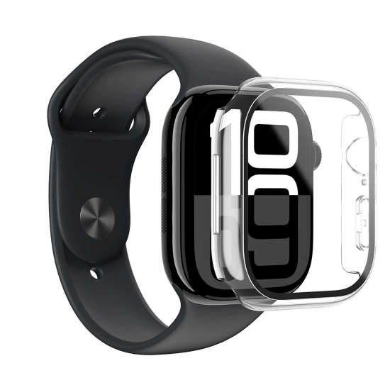 AmazingThing Etui ze szkłem hartowanym do Apple Watch 46mm Radix Glass