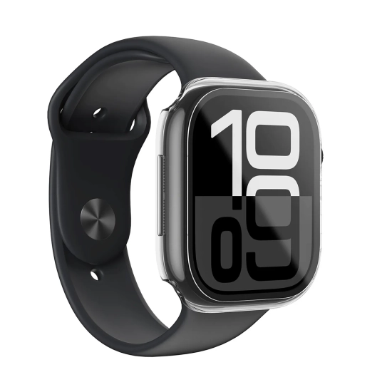 AmazingThing Etui ze szkłem hartowanym do Apple Watch 46mm Radix Glass