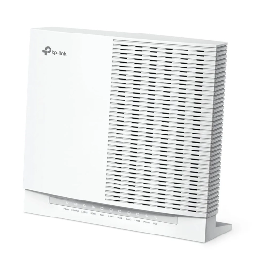 TP-Link EX820v router Wi-Fi 6 AX6000 z VoIP