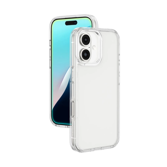 AmazingThing Etui silikonowe do iPhone 16 Plus Minimal Case - przezroczyste