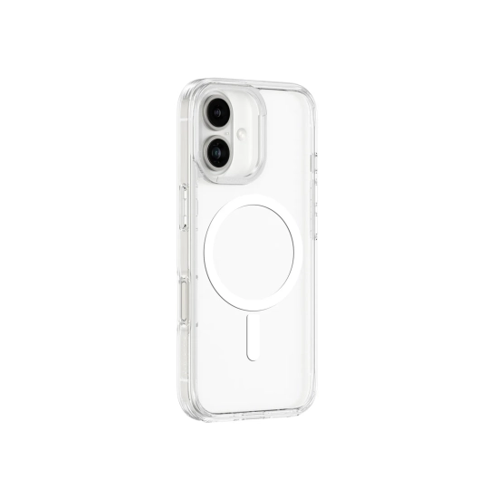 AmazingThing Etui silikonowe z pierścieniem magnetycznym do iPhone 16