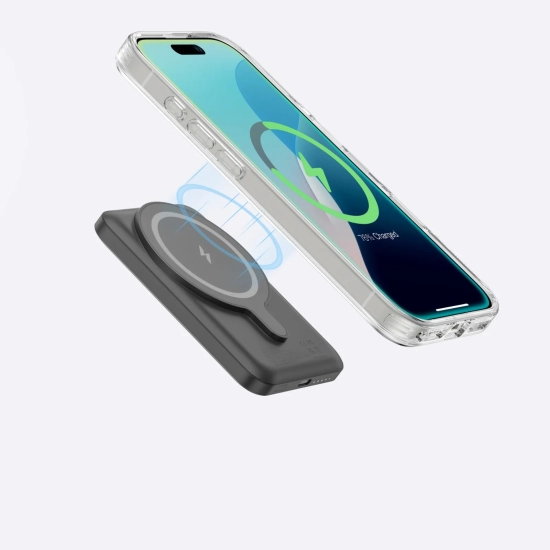 AmazingThing Etui silikonowe z pierścieniem magnetycznym do iPhone 16