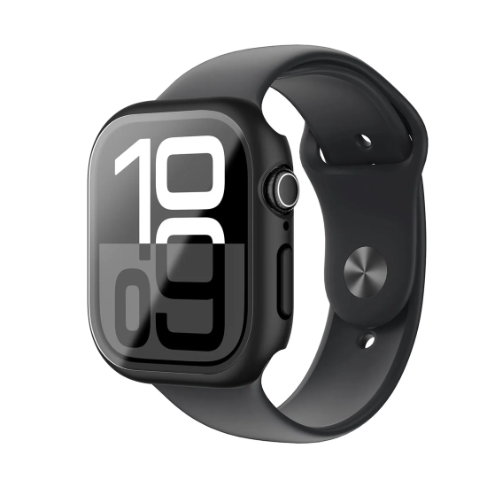 AmazingThing Etui ze szkłem hartowanym do Apple Watch 46mm Radix Glass