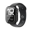 Etui ze szkłem hartowanym do Apple Watch 42mm Radix Glass - czarne