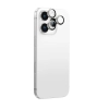 AmazingThing Szkło hartowane z ramką na soczewki aparatu do iPhone 16 Pro