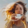 AmazingThing Szkło hartowane z ramką na soczewki aparatu do iPhone 16 Pro