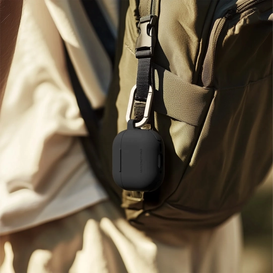 AmazingThing Etui pokrowiec do słuchawek AirPods 4 Omni Case - czarny