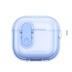 AmazingThing Etui pokrowiec do słuchawek AirPods 4 Minimal Case - niebieski