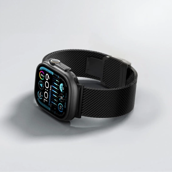 Pasek AmazingThing Titan Premium Apple Watch 38–49 mm czarny