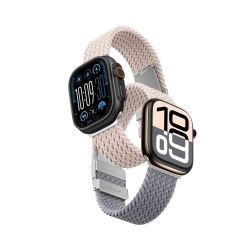 Zestaw 2 pasków do Apple Watch 42mm Blend Band - różowo-szary / różowy Zestaw 2 pasków do Apple Watch 42mm Blend Band - różowo-szary / różowy
