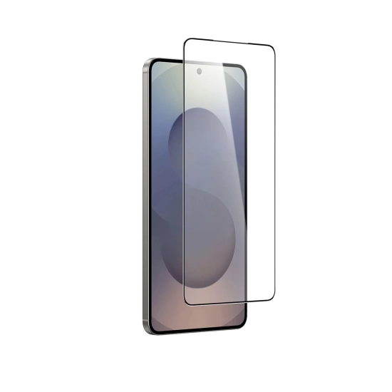 AmazingThing Szkło hartowane z czarną ramką do Samsung S25 Edge Radix Full