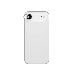 AmazingThing Szkło na aparat do iPhone 17 Air ze srebrną ramką aluminiową