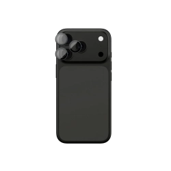 AmazingThing Szkło na aparat do iPhone 17 Pro / Pro Max z szarą ramką