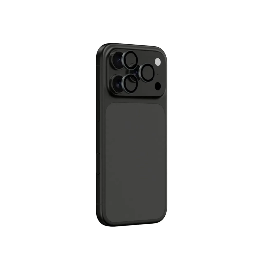 AmazingThing Szkło na aparat na iPhone 17 Pro / Pro Max Sapphire z szarą