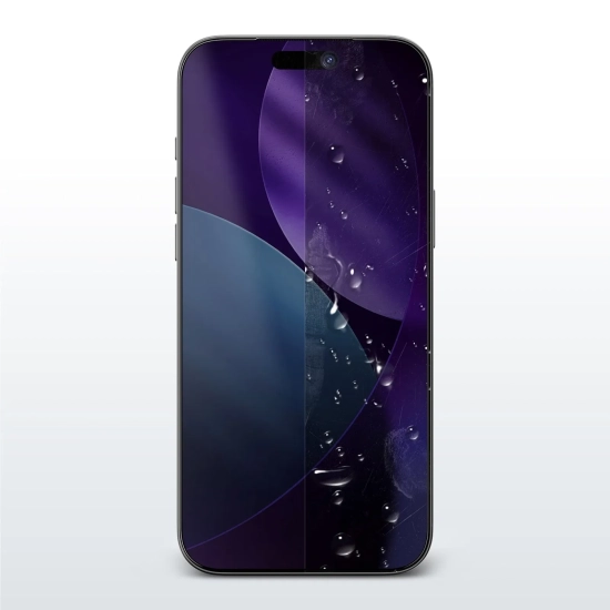 AmazingThing Szkło hartowane matowe prywatyzujące na iPhone 17 Pro Max