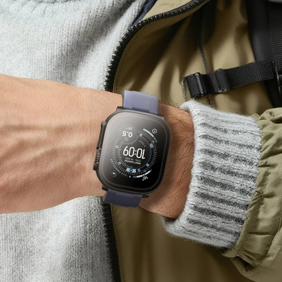 AmazingThing Szkło ochronne z etui na Apple Watch UItra 3 49 mm Radix