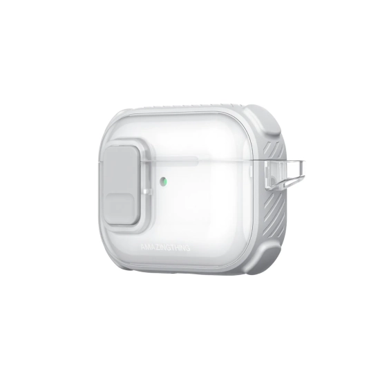 AmazingThing Etui do słuchawek AirPods Pro 3 Titan Pro Mag Case Clear