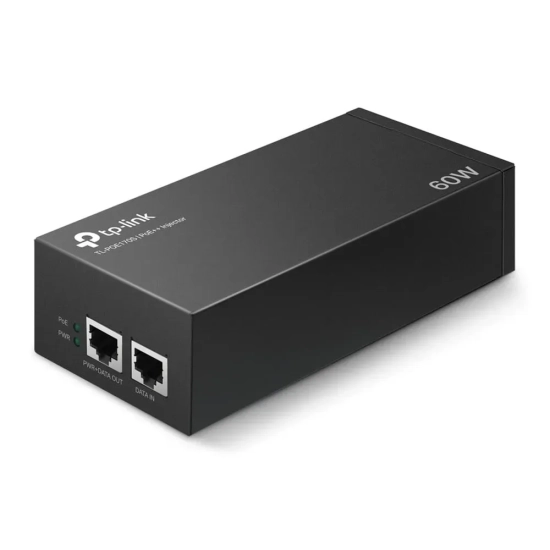 Injector PoE++ TP-Link POE170S Gigabit 60W