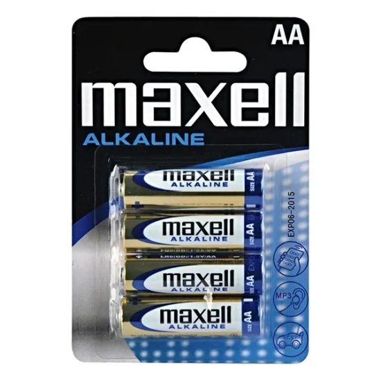 Baterie alkaliczne Maxell AA LR6 4 szt.