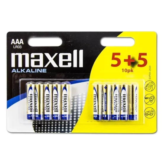 Baterie Maxell AAA alkaliczne 10 szt.