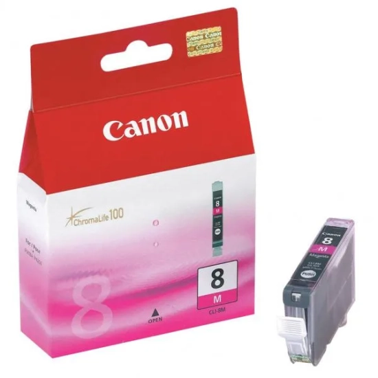 Oryginalny tusz Canon CLI-8 M 0622B001, magenta, 13 ml, 490 stron