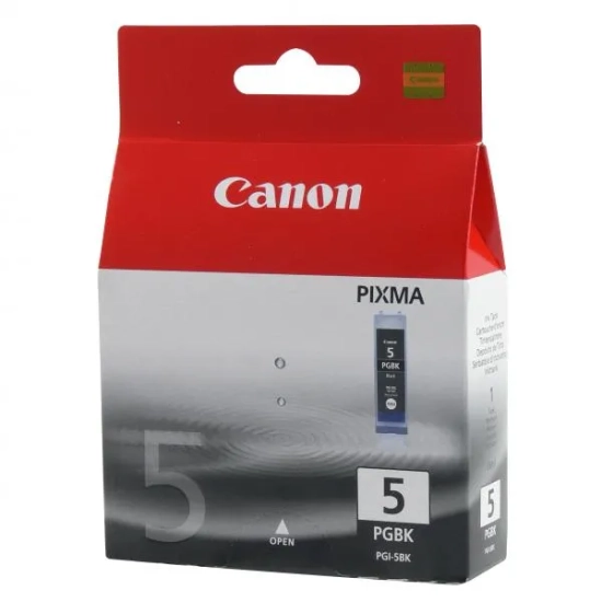 Oryginalny tusz Canon PGI-5 BK 0628B001, czarny, 26 ml, 360 stron